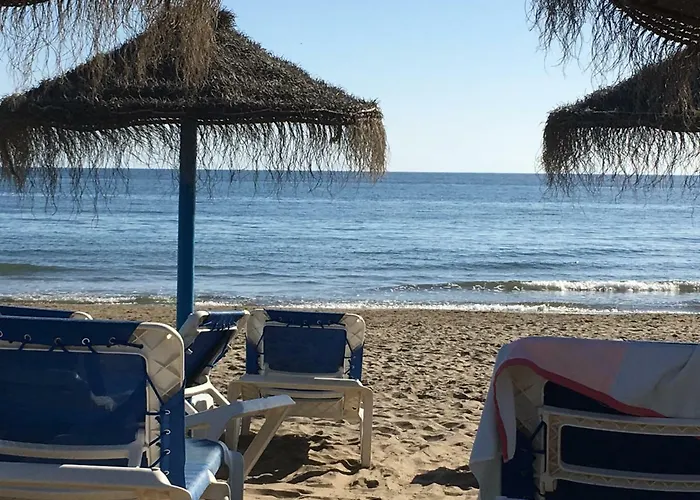 アパート Estudio Con Insuperables Vistas Al Mar: Aparcamiento マルベーリャ